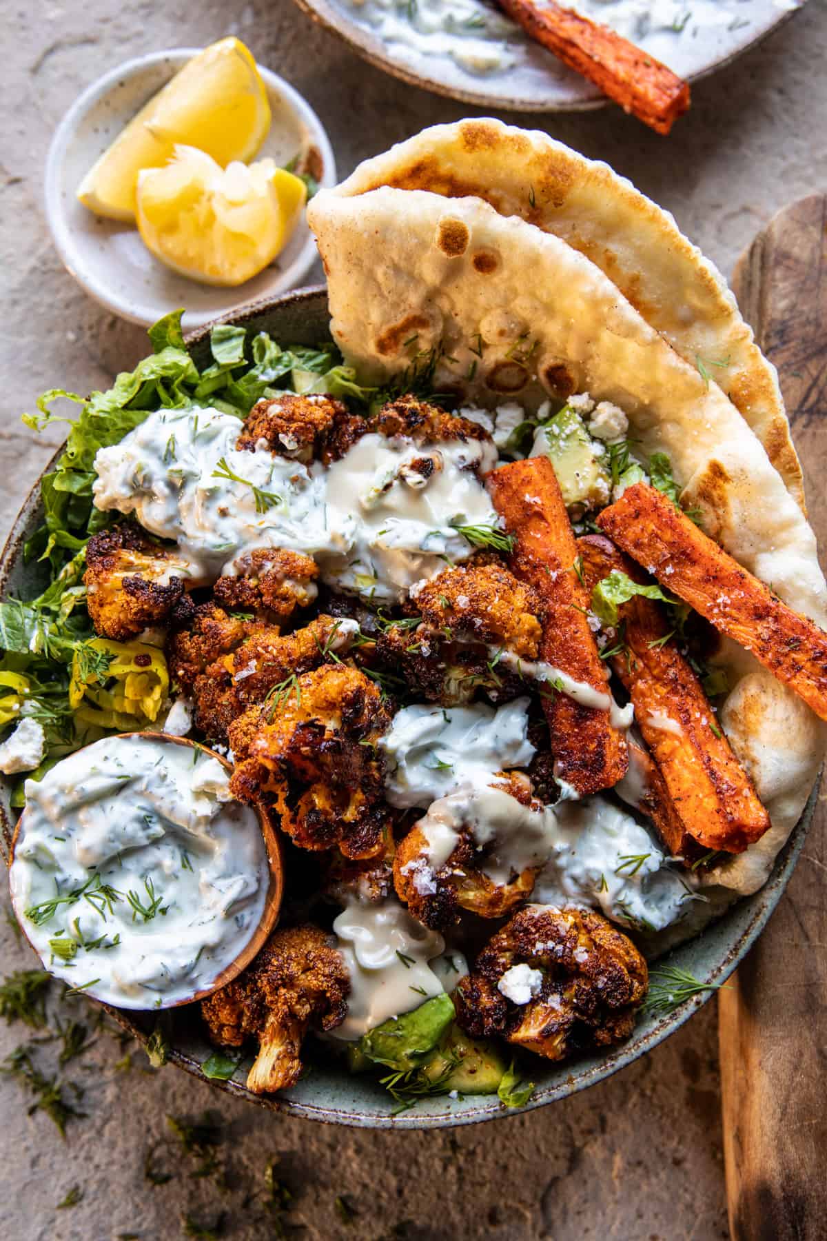 Cauliflower Shwarma Bowl